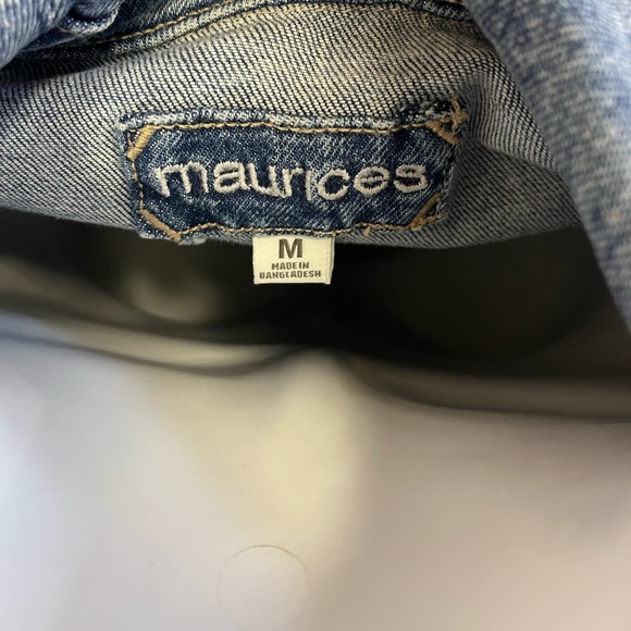 Maurice’s Jean jacket, size medium. Worn 2 times. - Picture 3 of 3